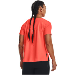UNDER ARMOUR Rush Energy Core kurzarm Trainingsshirt Damen 877 - after burn/orange tropic S
