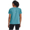 UNDER ARMOUR Rush Energy Core kurzarm Trainingsshirt Damen 433 - glacier blue/white S