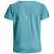 UNDER ARMOUR Rush Energy Core kurzarm Trainingsshirt Damen 433 - glacier blue/white S