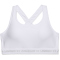UNDER ARMOUR Crossback Mid Sport-BH Damen 100 - white/white/halo gray 1X