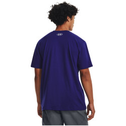 UNDER ARMOUR ABC Camouflage Boxed Logo kurzarm Trainingsshirt Herren 468 - sonar blue/sonar blue M