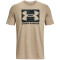 UNDER ARMOUR ABC Camouflage Boxed Logo kurzarm Trainingsshirt Herren 236 - sahara/sahara XS