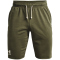 UNDER ARMOUR Rival French Terry Shorts Herren 390 - marine od green/onyx white S