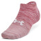 3er Pack UNDER ARMOUR Essential Füßlinge 697 - pink elixir/white/white M (37-41)