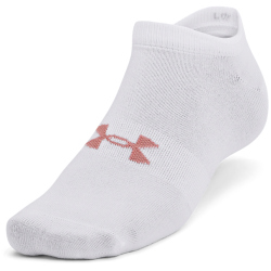 3er Pack UNDER ARMOUR Essential F&uuml;&szlig;linge 697 - pink elixir/white/white L (42-47)