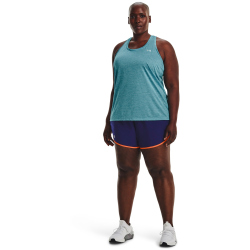 UNDER ARMOUR Fly-By 2.0 Laufshorts Damen 468 - sonar blue/orange blast/reflective 2X