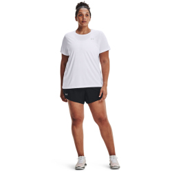 UNDER ARMOUR Fly-By 2.0 Laufshorts Damen 001 - black/black/reflective 1X