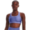 UNDER ARMOUR Armour Mid Crossback Sport-BH Damen 468 - sonar blue/baja blue S