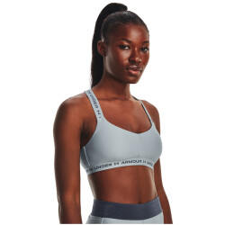 UNDER ARMOUR Crossback Low Sport-BH Damen 465 - harbor...