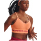 UNDER ARMOUR Seamless Low Long Sport-BH Damen 868 - mellow orange/chakra S
