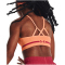 UNDER ARMOUR Seamless Low Long Sport-BH Damen 868 - mellow orange/chakra S