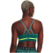 UNDER ARMOUR Seamless Low Long Sport-BH Damen 722 - coastal teal/lime surge S