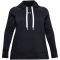UNDER ARMOUR Rival Fleece HB Hoodie Damen 001 - black/white/white 3X