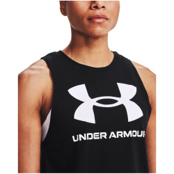 UNDER ARMOUR Sportstyle Graphic Tanktop Damen 001 - black/white M