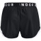 UNDER ARMOUR Play Up 3.0 Shorts Damen 002 - black/white/white 1X