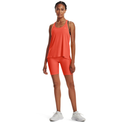 UNDER ARMOUR Knockout Tanktop Damen 877 - after burn/downpour gray/orange tropic M