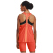UNDER ARMOUR Knockout Tanktop Damen 877 - after burn/downpour gray/orange tropic M
