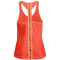 UNDER ARMOUR Knockout Tanktop Damen 877 - after burn/downpour gray/orange tropic M