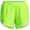 UNDER ARMOUR Fly By 2.0 Shorts Damen 370 - lime surge/white/reflective XS