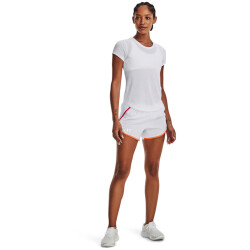 UNDER ARMOUR Fly By 2.0 Shorts Damen 104 - white/orange blast/reflective M