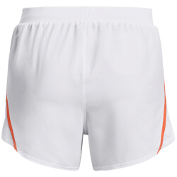 UNDER ARMOUR Fly By 2.0 Shorts Damen 104 - white/orange blast/reflective M