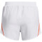UNDER ARMOUR Fly By 2.0 Shorts Damen 104 - white/orange blast/reflective M
