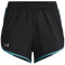 UNDER ARMOUR Fly By 2.0 Shorts Damen 027 - black/glacier blue/reflective M