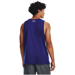 UNDER ARMOUR Sportstyle Logo Tanktop Herren 468 - sonar blue/white/white S