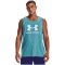 UNDER ARMOUR Sportstyle Logo Tanktop Herren 433 - glacier blue/white/white S