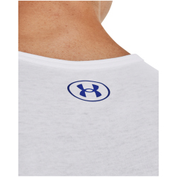UNDER ARMOUR Sportstyle Logo Tanktop Herren 104 - white/royal/red M