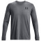 UNDER ARMOUR Sportstyle Left Chest langarm Freizeitshirt Herren 012 - pitch gray medium heather/black/black XL