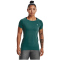 UNDER ARMOUR HeatGear Armour kurzarm Trainingsshirt Damen 722 - coastal teal/metallic silver M