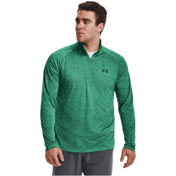 UNDER ARMOUR Tech 2.0 Sweatshirt mit 1/2-Zip 508 - birdie green/aqua foam/black M