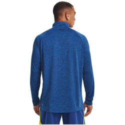 UNDER ARMOUR Tech 2.0 Sweatshirt mit 1/2-Zip 471 - blue mirage/cyber blue/black S