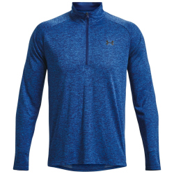UNDER ARMOUR Tech 2.0 Sweatshirt mit 1/2-Zip 471 - blue mirage/cyber blue/black L