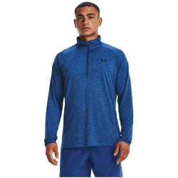 UNDER ARMOUR Tech 2.0 Sweatshirt mit 1/2-Zip 471 - blue mirage/cyber blue/black L