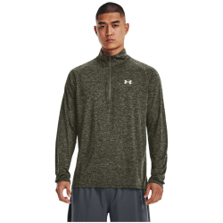 UNDER ARMOUR Tech 2.0 Sweatshirt mit 1/2-Zip 391 - marine od green/black/white L