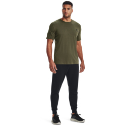 UNDER ARMOUR Sportstyle Left Chest Trainingsshirt Herren 390 - marine od green/black/black S