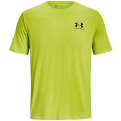 UNDER ARMOUR Sportstyle Left Chest Trainingsshirt Herren 324 - velocity/black/black XL