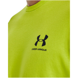 UNDER ARMOUR Sportstyle Left Chest Trainingsshirt Herren 324 - velocity/black/black XL