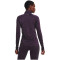 UNDER ARMOUR Tech 1/2-Zip langarm Sweatshirt Damen 541 - tux purple/retro purple/metallic silver XS