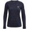 UNDER ARMOUR Tech Twist Sweatshirt Damen 411 - midnight navy/cadet/metallic silver XS