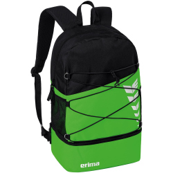 erima Six Wings Rucksack green/schwarz