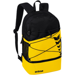 erima Six Wings Rucksack gelb/schwarz