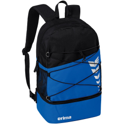 erima Six Wings Rucksack new royal/schwarz