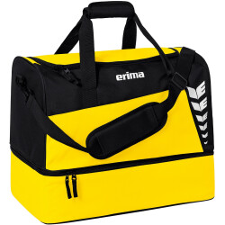 erima Six Wings Sporttasche mit Bodenfach gelb/schwarz S