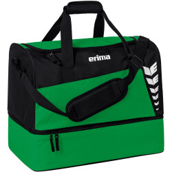 erima Six Wings Sporttasche mit Bodenfach smaragd/schwarz S
