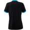 erima Mantua Fußballtrikot Damen schwarz/curacao 34