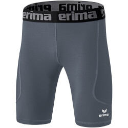 erima Elemental Tight kurze Funktionshose slate grey S