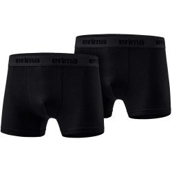2er Pack erima Boxershorts Herren schwarz L